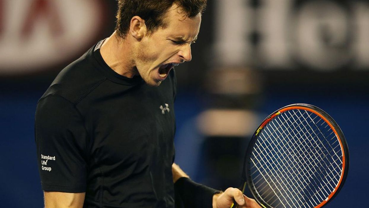 Revealed: how Andy Murray psychs himself up