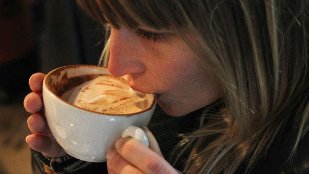 This is the perfect time to drink coffee