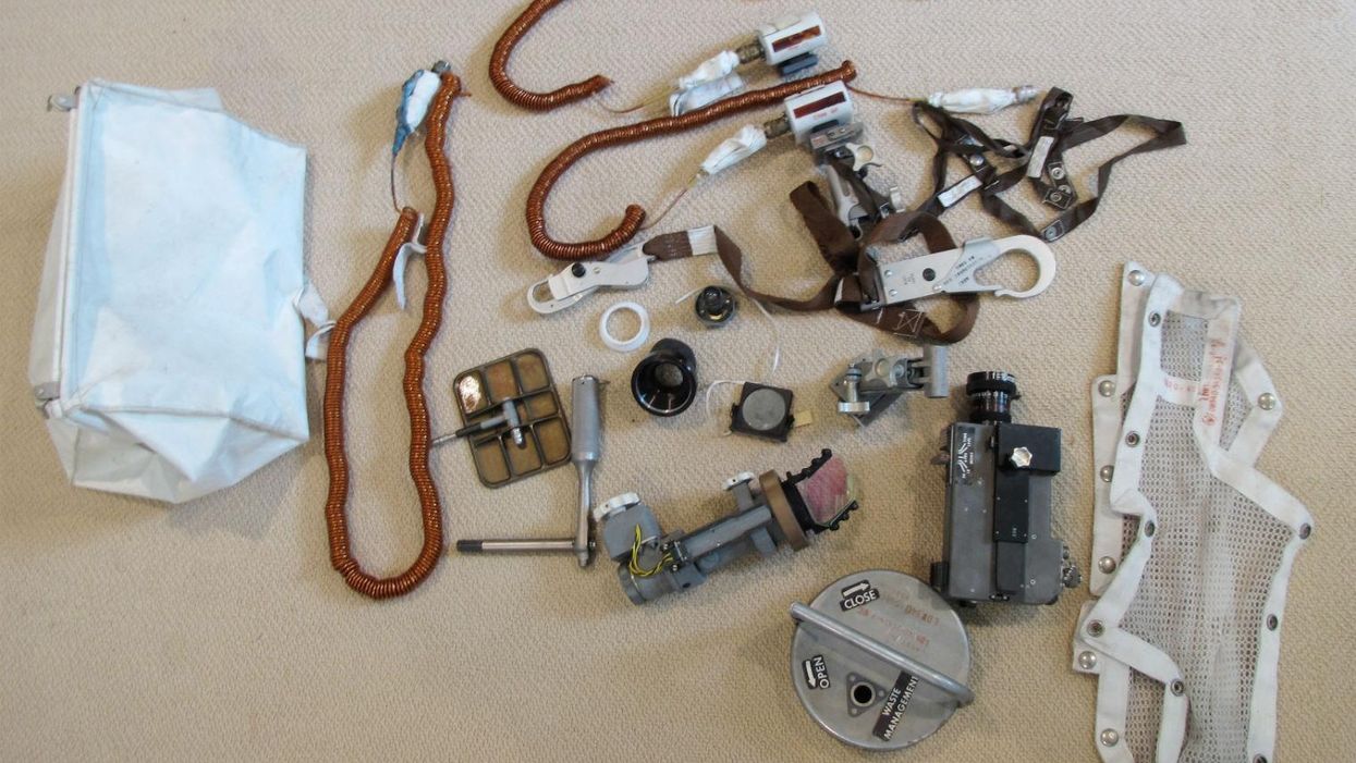 Secret stash of Apollo equipment found in Neil Armstrong's wardrobe