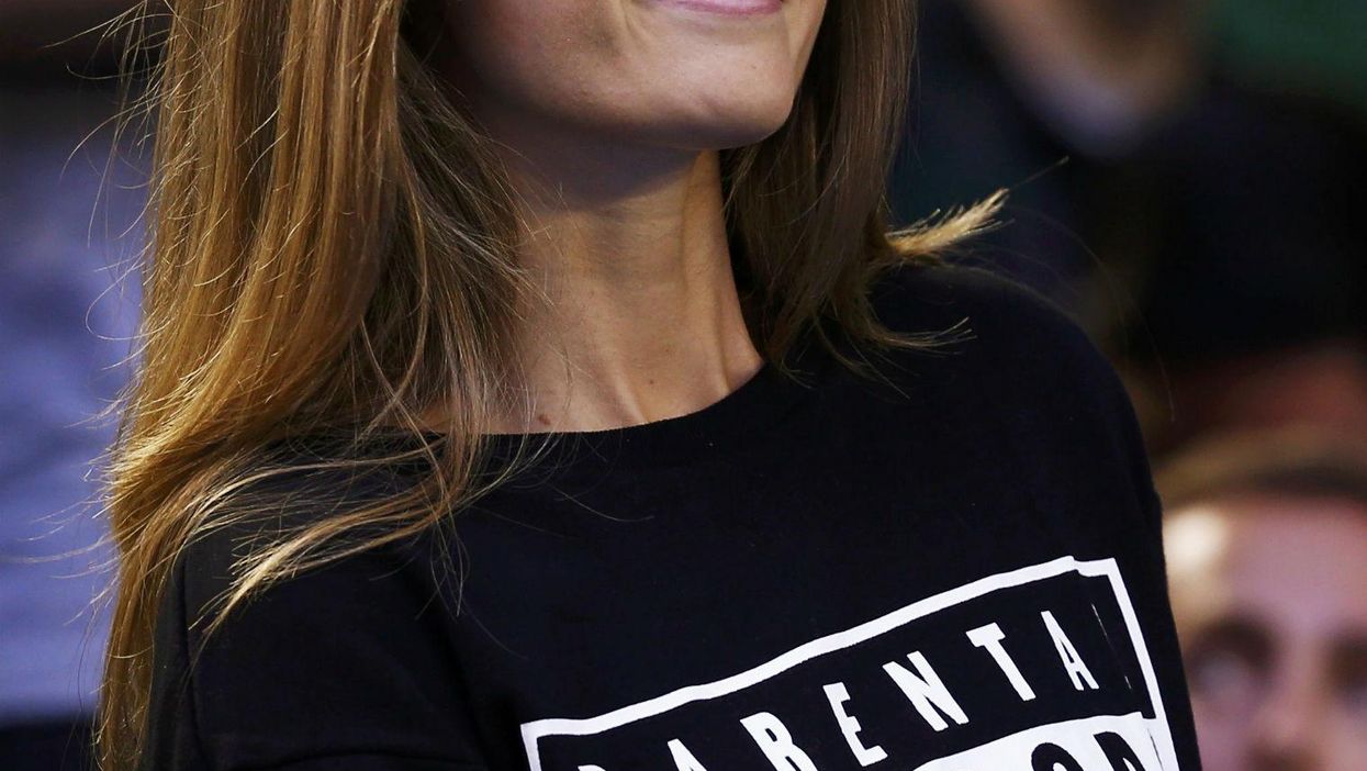 Kim Sears actually wore this to the Australian Open final