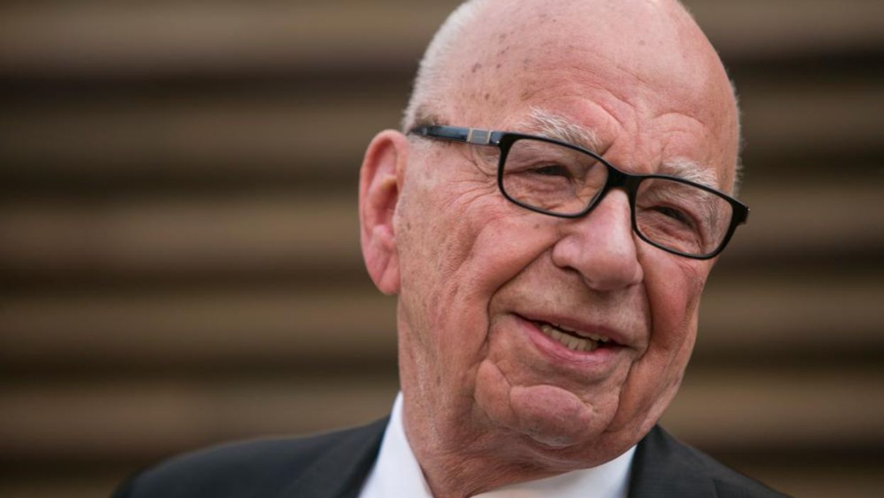 It looks like Rupert Murdoch has a new girlfriend