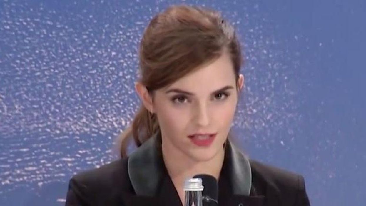 Emma Watson's back with a powerful gender equality speech at Davos