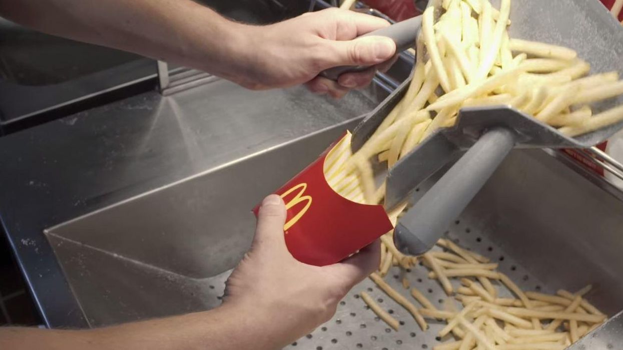 This is how McDonald's makes its chips