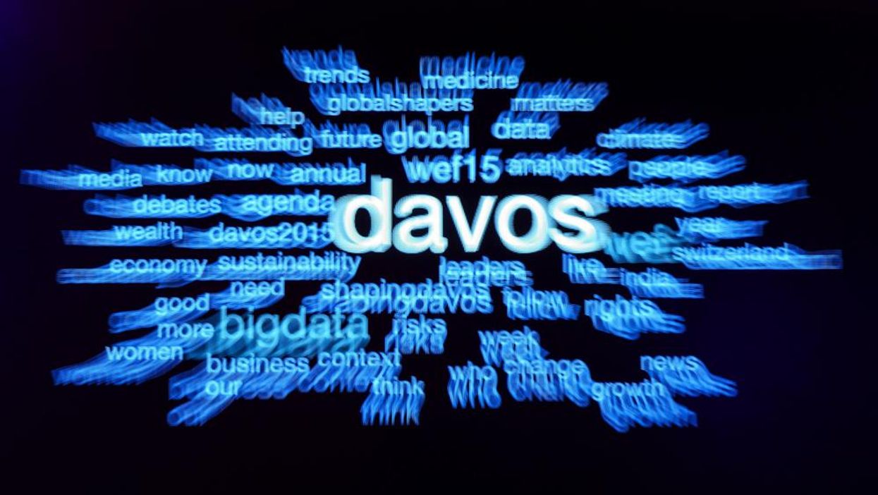 So, Davos seems ridiculous