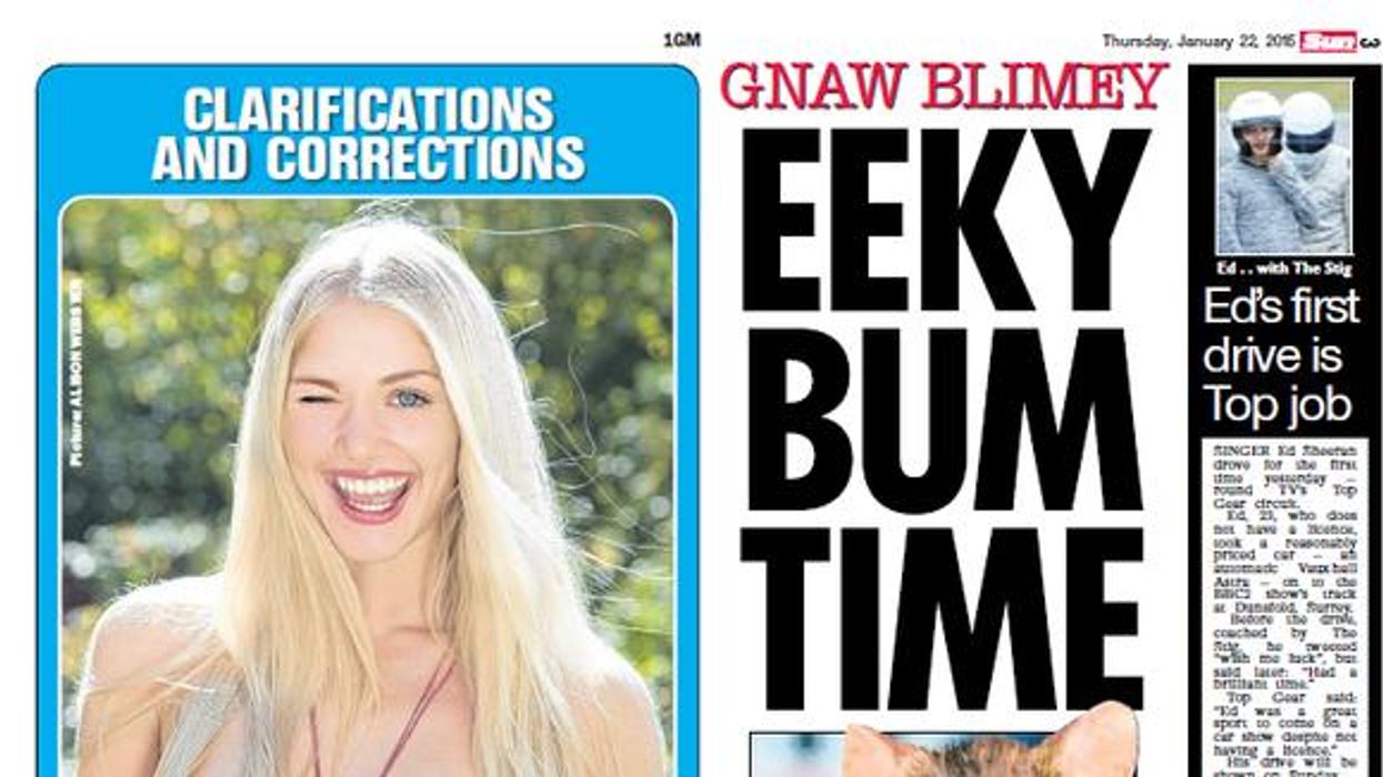 Rumours of Page 3's demise have been greatly exaggerated