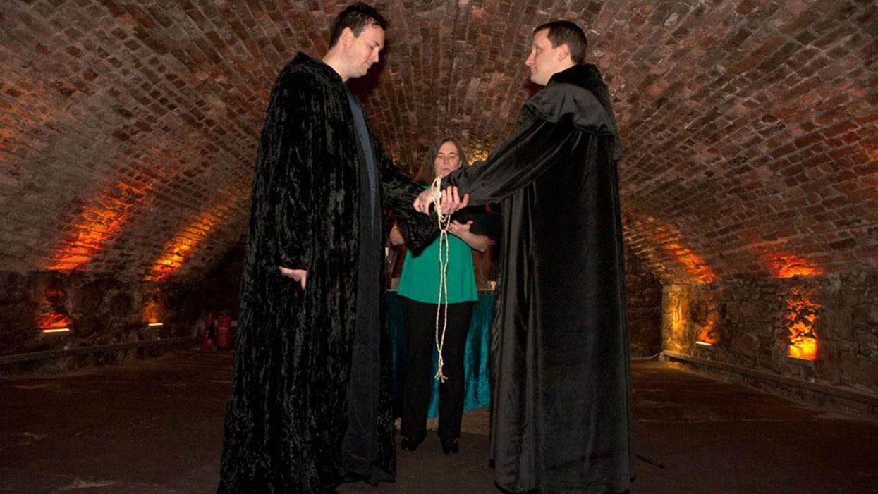 Welcome to Britain's first same-sex pagan marriage
