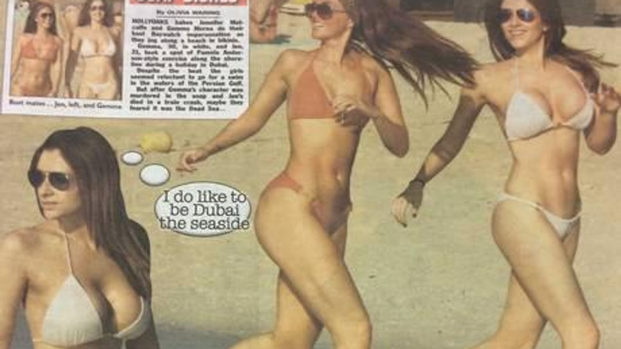 Page 3 is dead. Meanwhile, in the rest of the media...