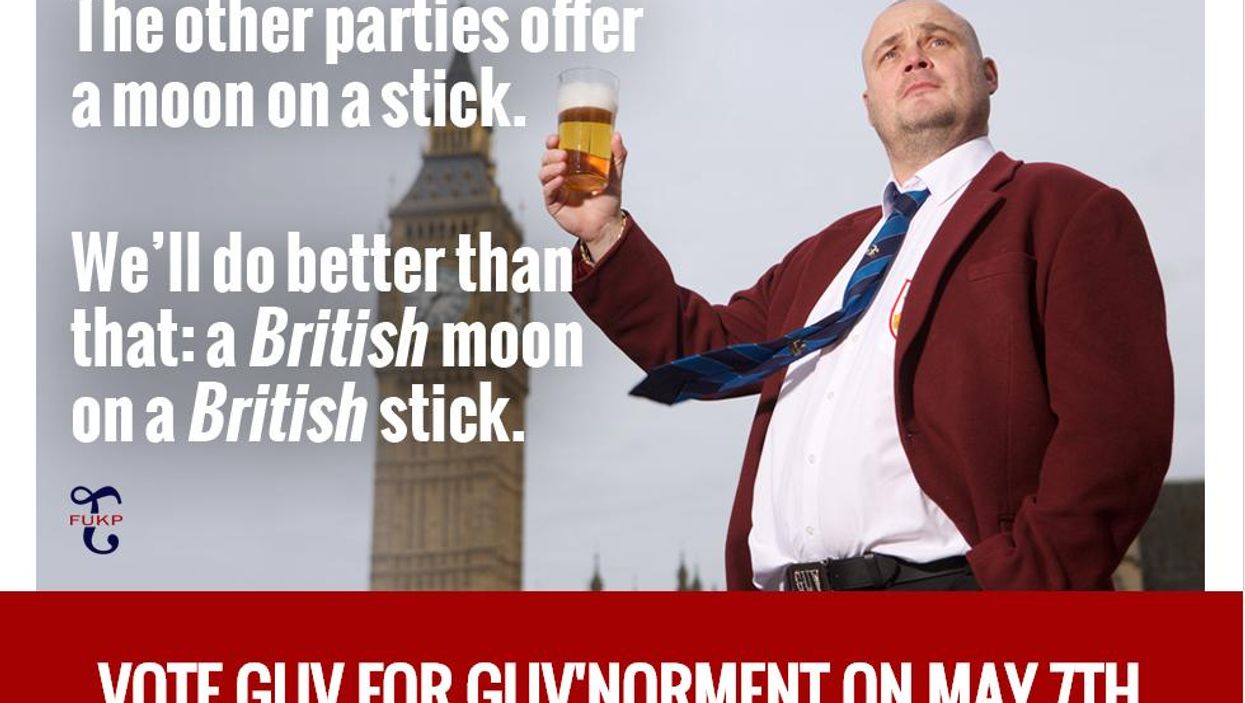 The pub landlord is going to stand against Nigel Farage