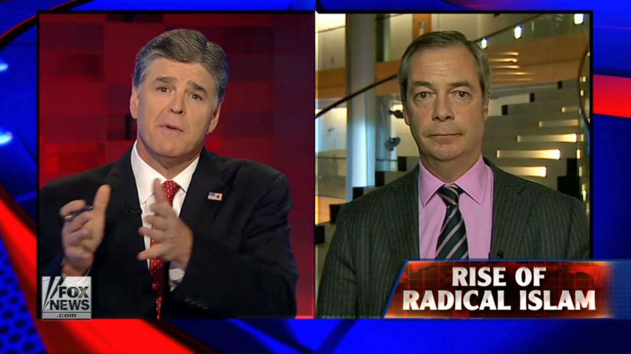 Nigel Farage was on Fox News and was as bad as Steve Emerson