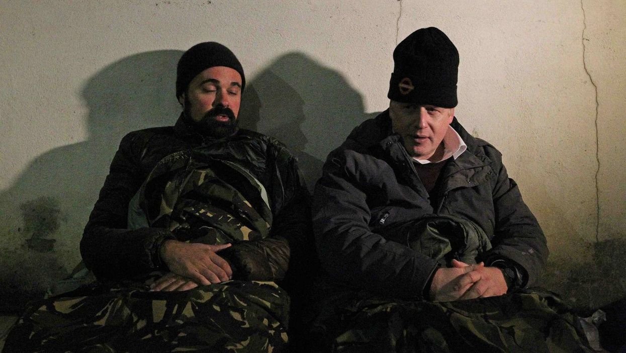 Why Boris and the Independent's owner spent a night rough-sleeping