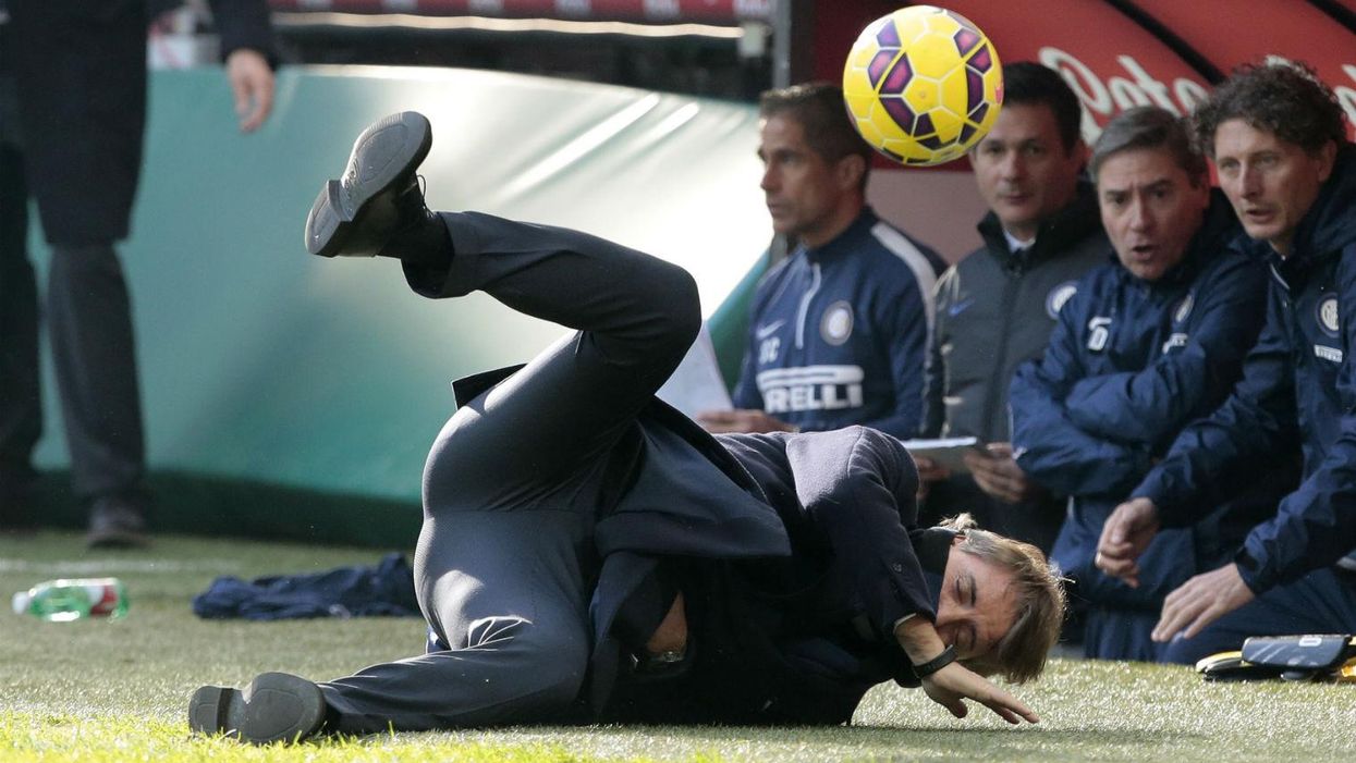Roberto Mancini is probably having a worse day than you