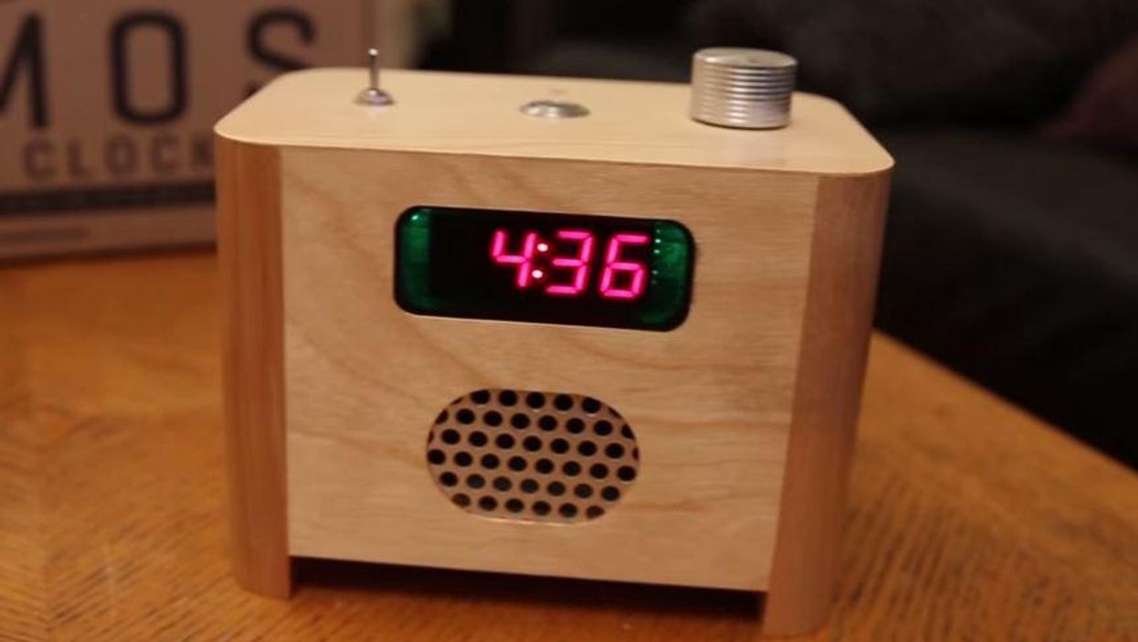 The alarm clock that won't turn off until you get out of bed