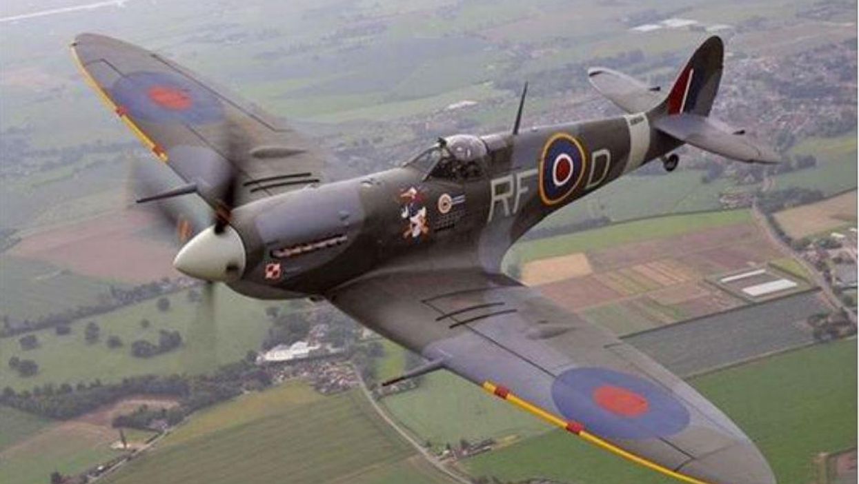 Britain First is using a Polish Spitfire to promote its nationalist values