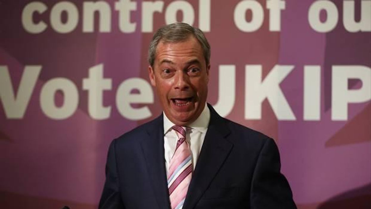 People are now voting for Nigel Farage as Rear of the Year