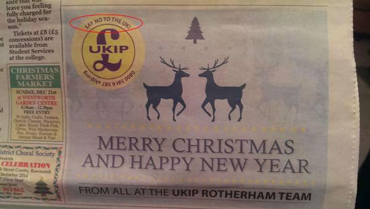 Local paper on Ukip ad: It couldn't have been any worse