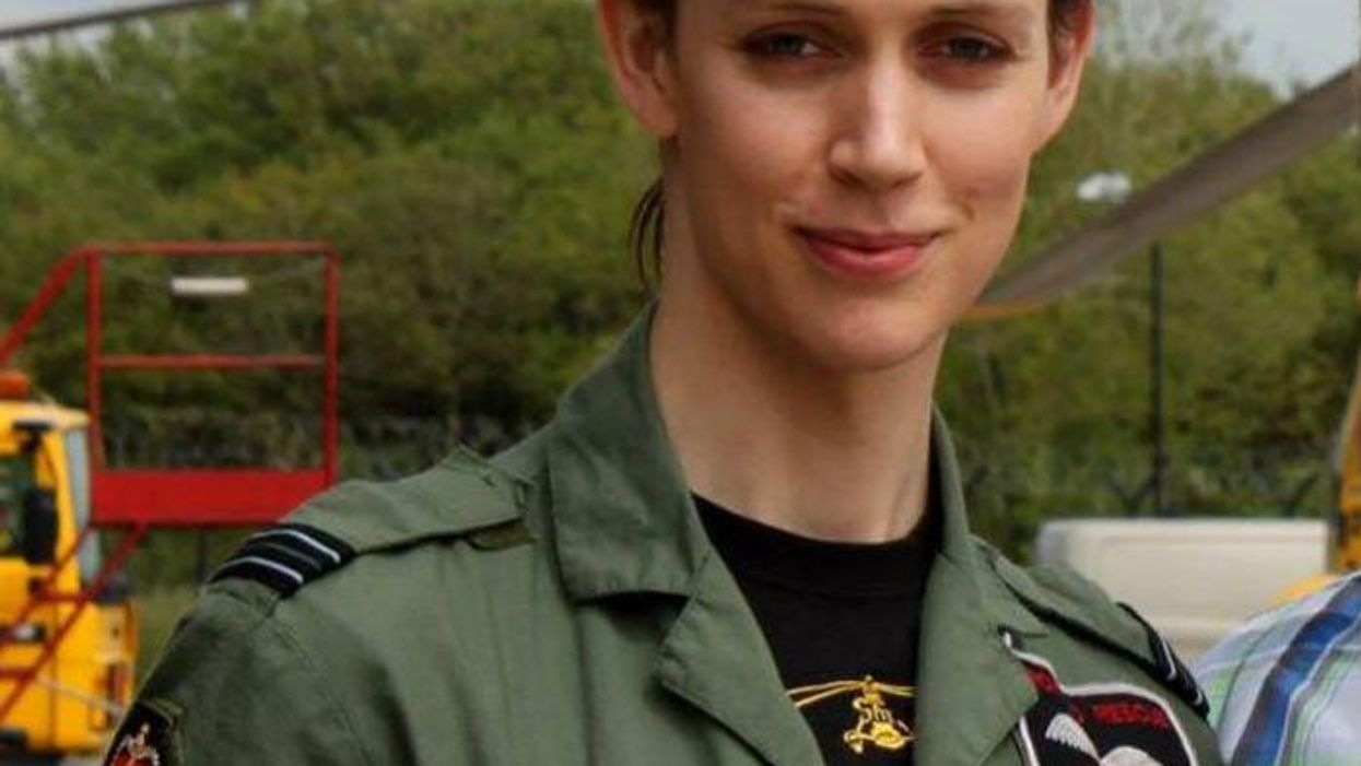 Meet the RAF's only openly transgender pilot