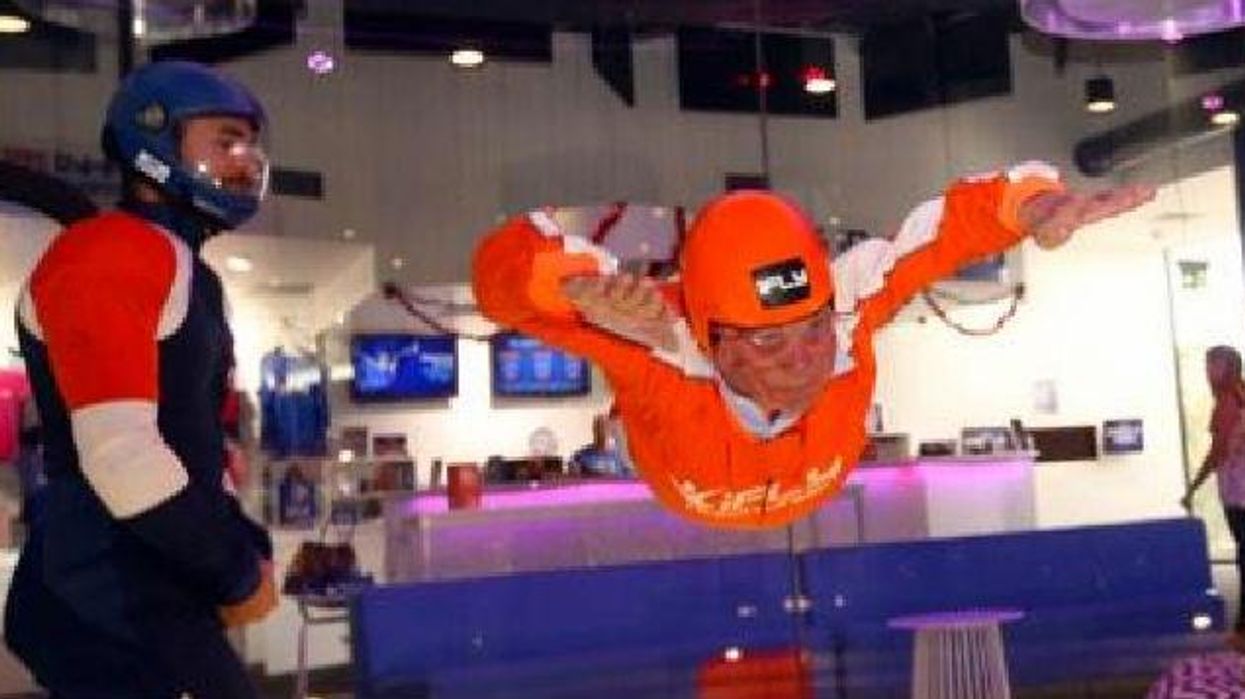 Just Rupert Murdoch, skydiving without a parachute
