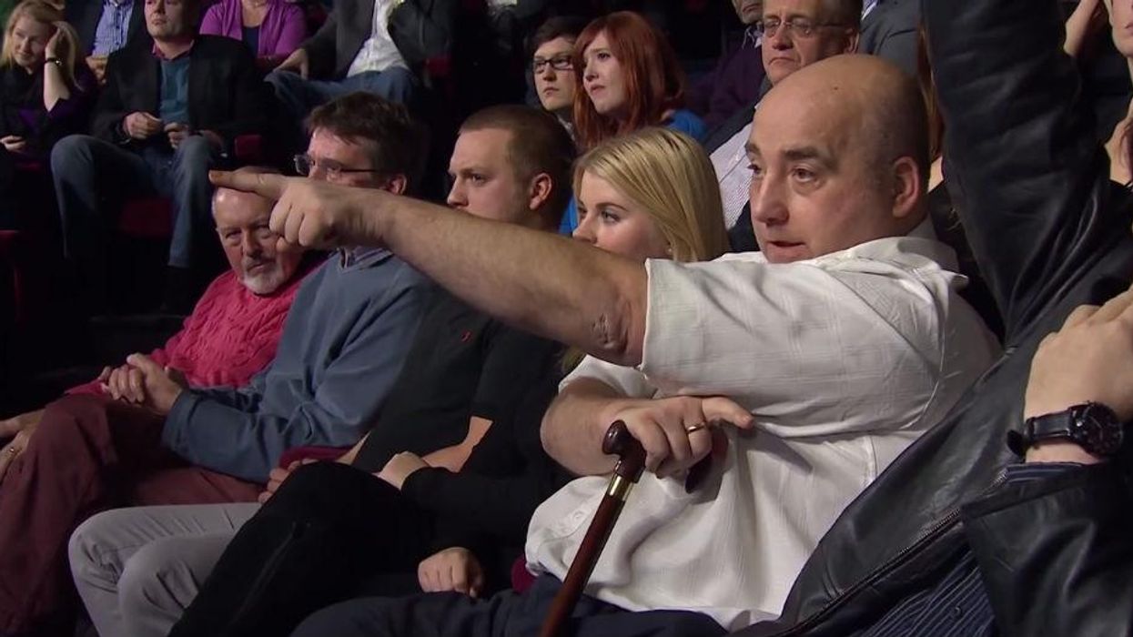 Question Time man who left Brand speechless? A Ukip MEP's brother