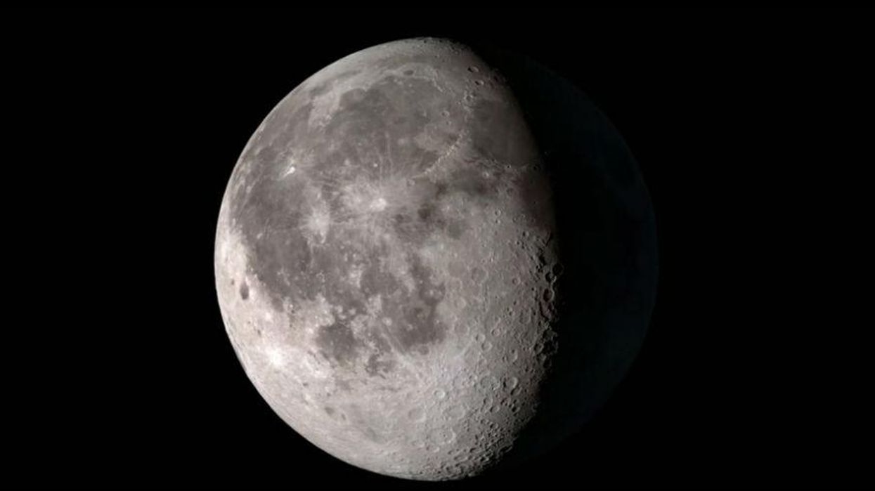 This video of the Moon's phases is also mesmerising