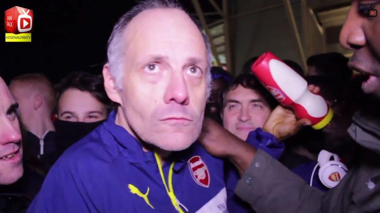 Angry Claude is even angrier than usual at Arsenal's form