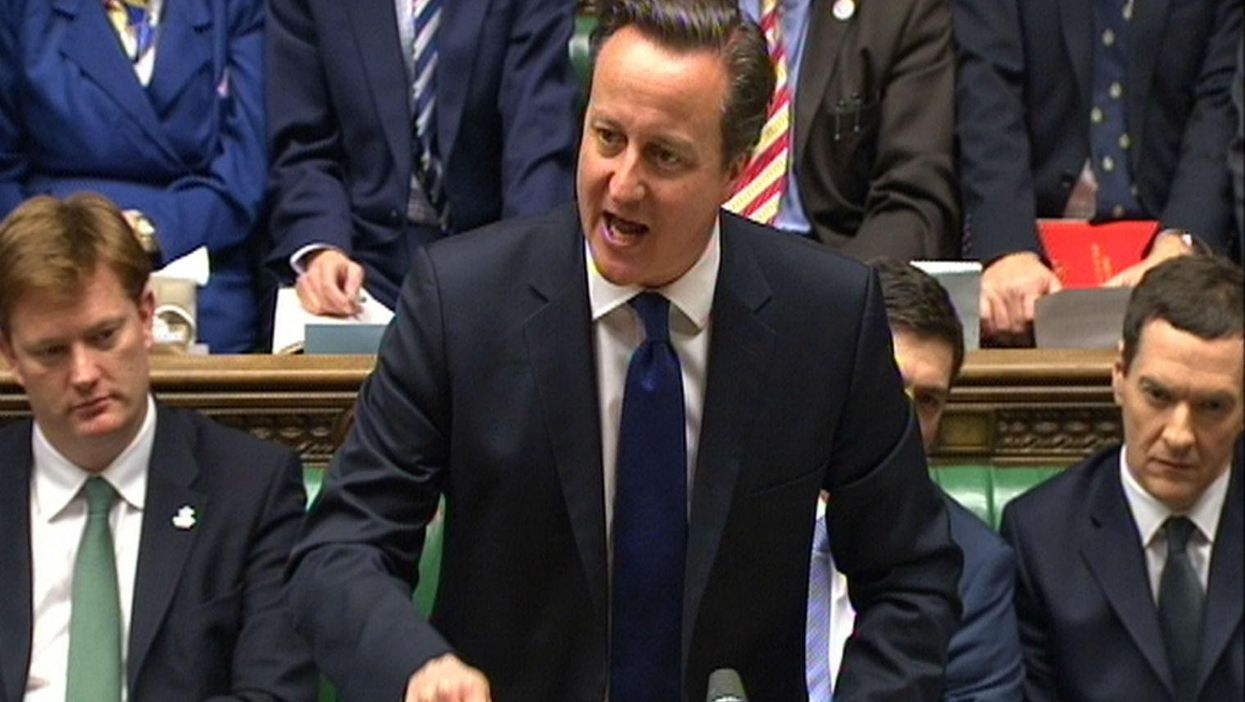 David Cameron just invented a new sex act at PMQs