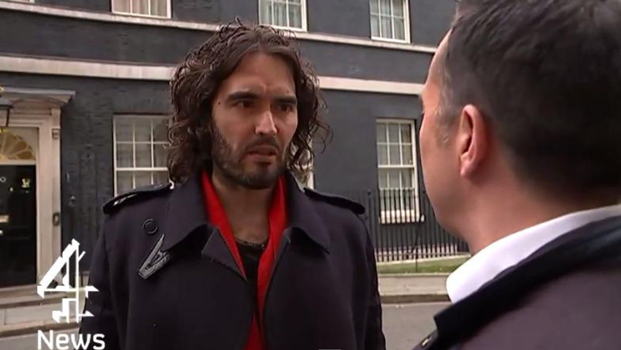 Don't ever ask Russell Brand how much his house costs