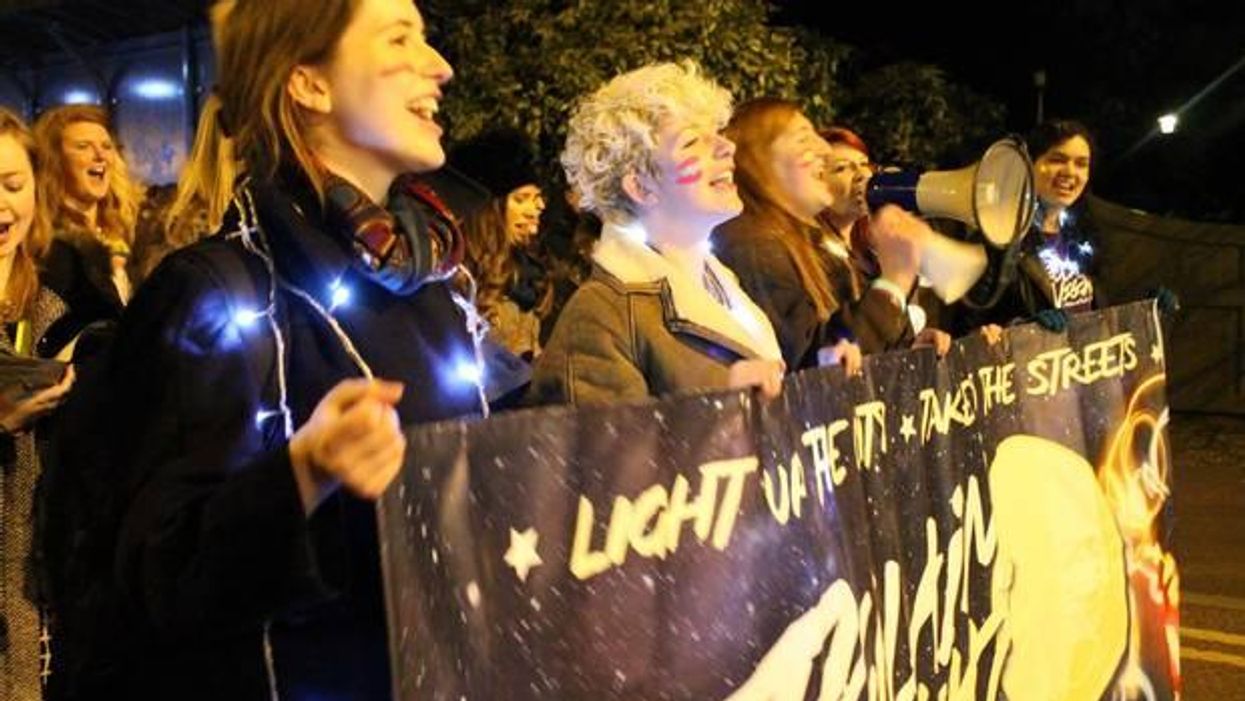 World's worst humans wave dildos at anti-rape protesters
