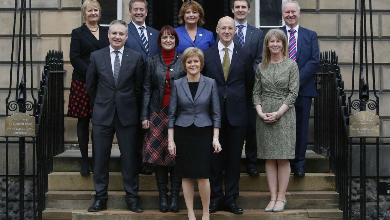 Notice anything different about the Scottish Cabinet?