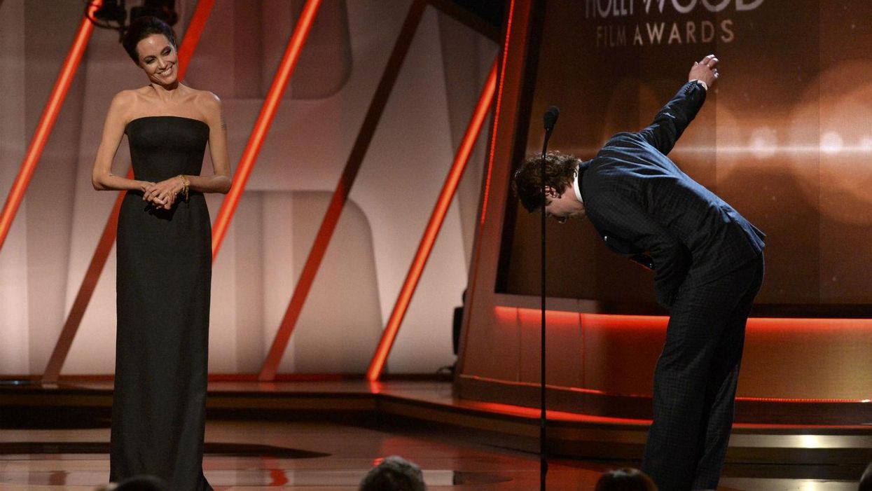 Angelina Jolie trying an East Midlands accent will make your day