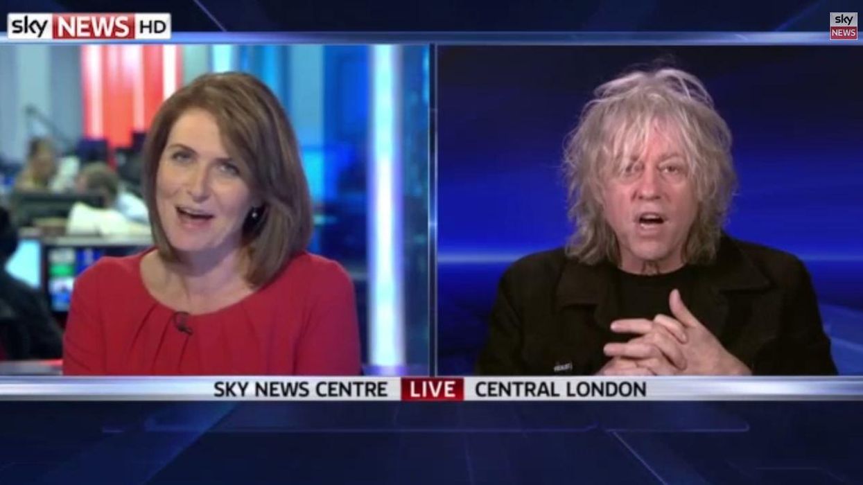 'B****cks': What Bob Geldof has to say to critics of Band Aid 30