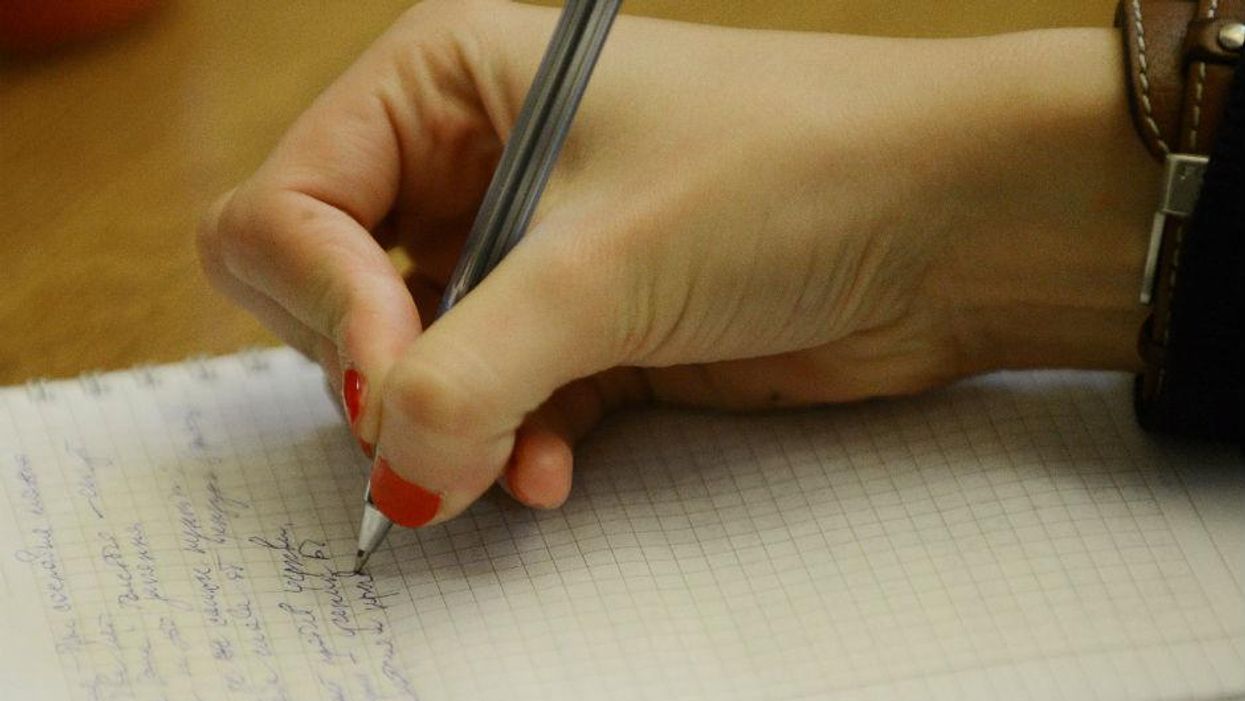 Taking notes means you're more likely to forget something