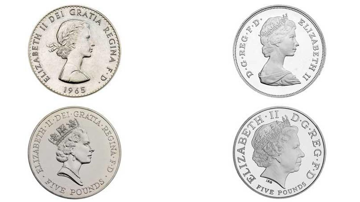 How the Queen's portrait has changed on our coins over the years