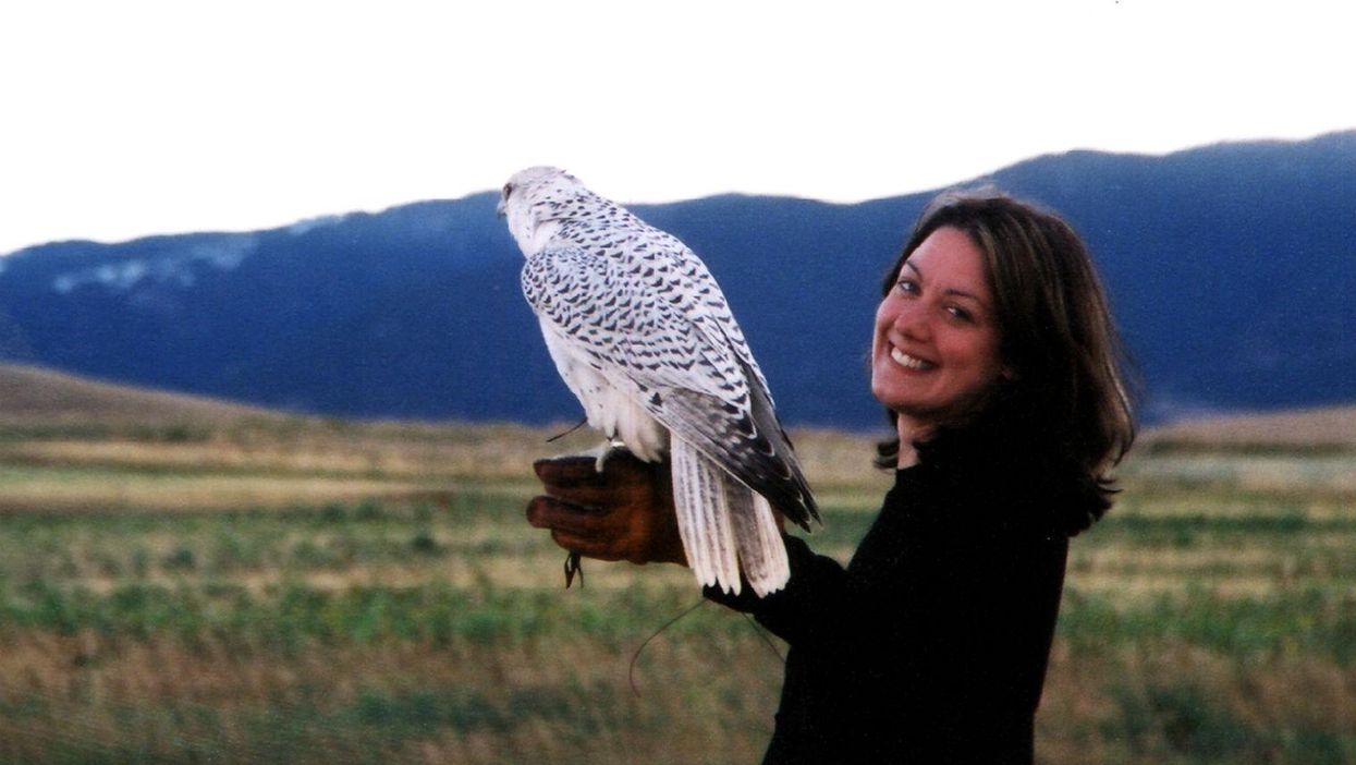 Meet the woman who just won £20k for a book about her hawk