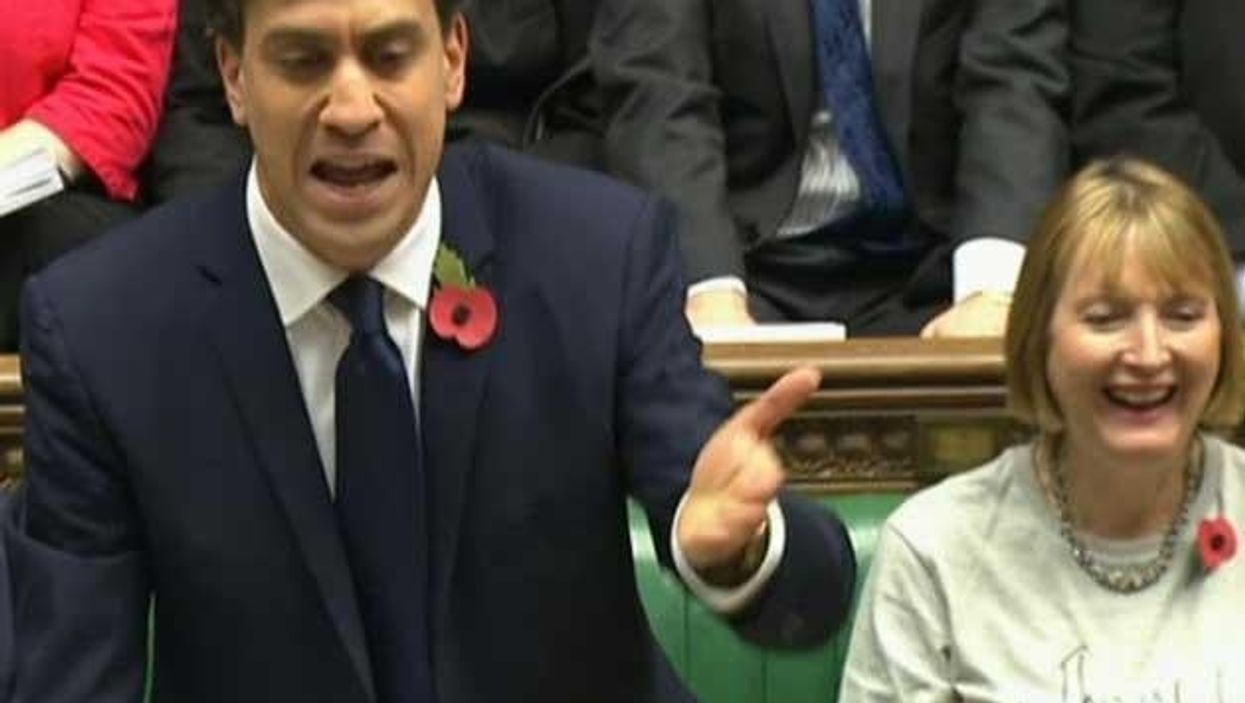 Harriet Harman wore a feminist T-shirt at PMQs