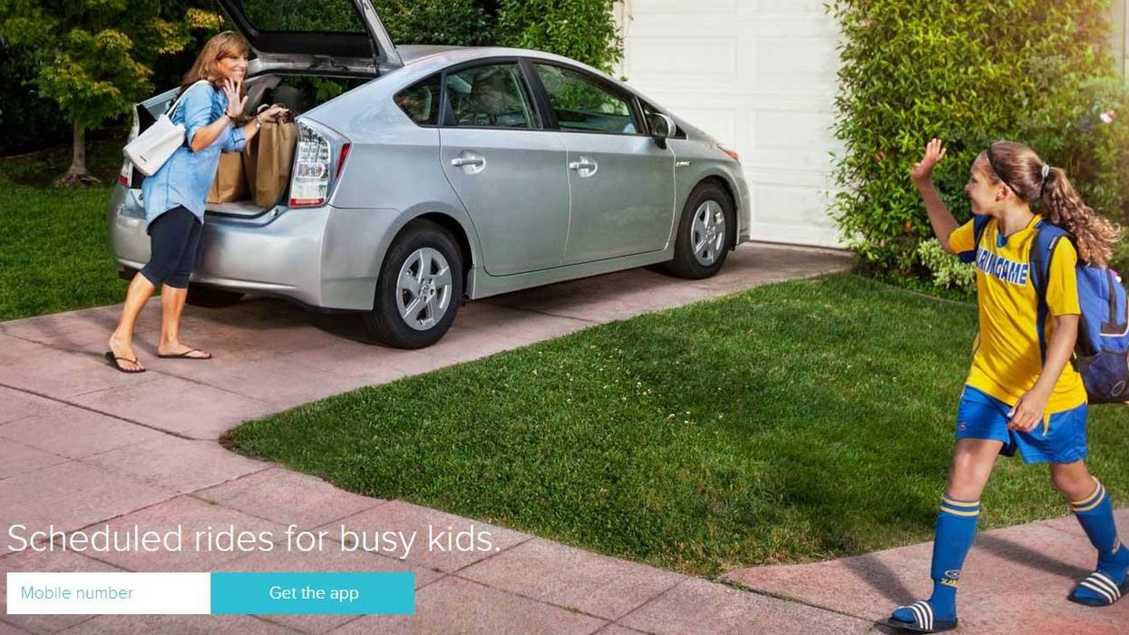 Someone has invented an Uber for children