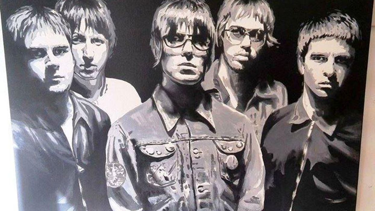 Oasis painting stolen, police make series of lyric-based jokes
