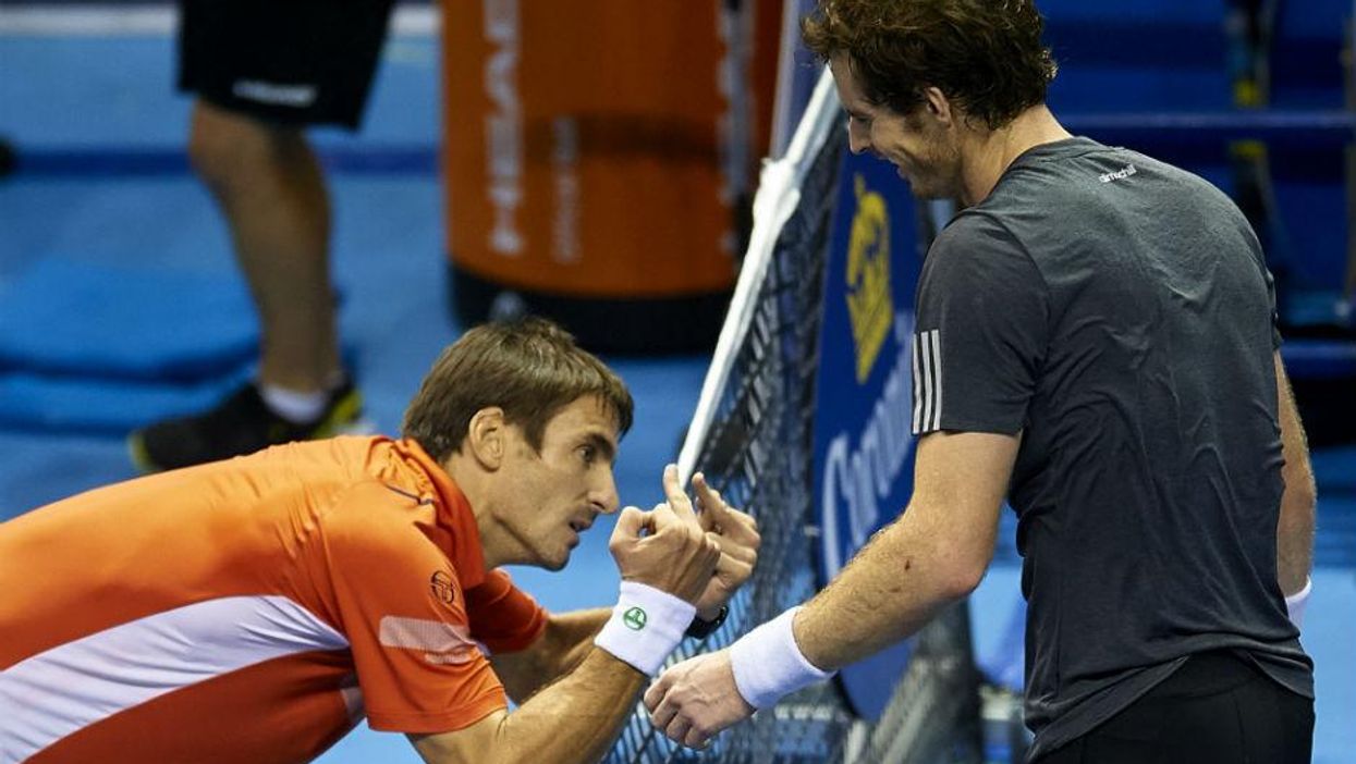 Tommy Robredo's expression says it all after epic Andy Murray clash