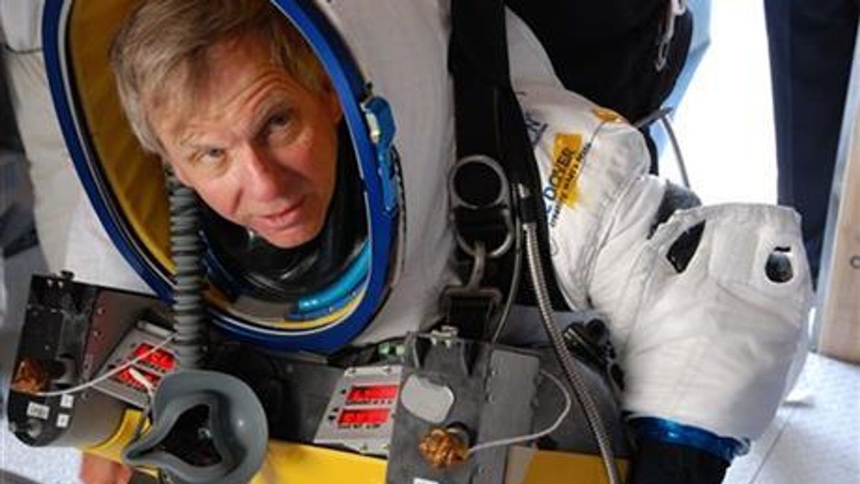 This man just destroyed Felix Baumgartner's skydiving world record