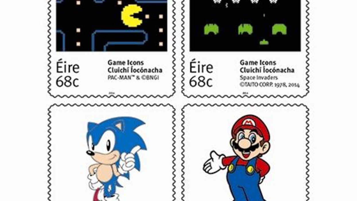 This is what stamps in Ireland look like