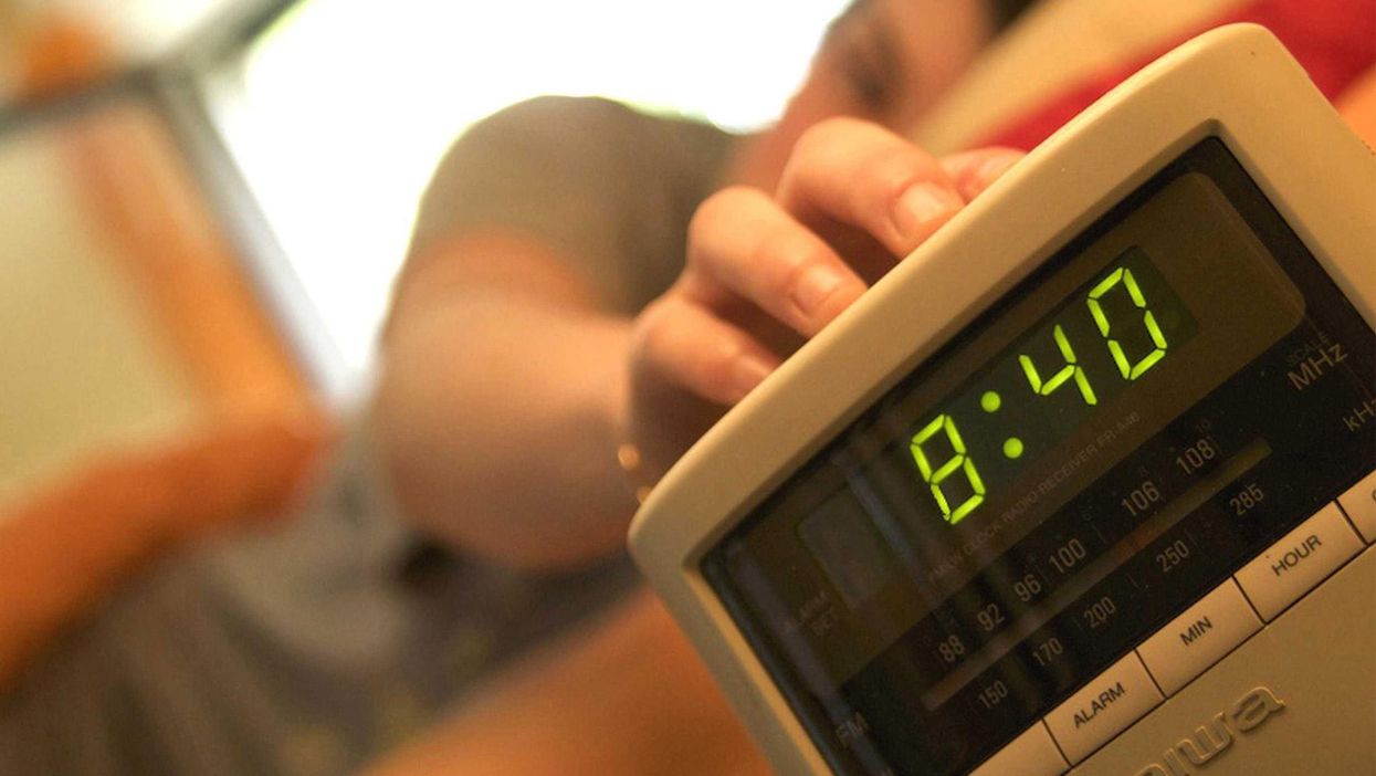 Teenagers finally have a good excuse for sleeping in