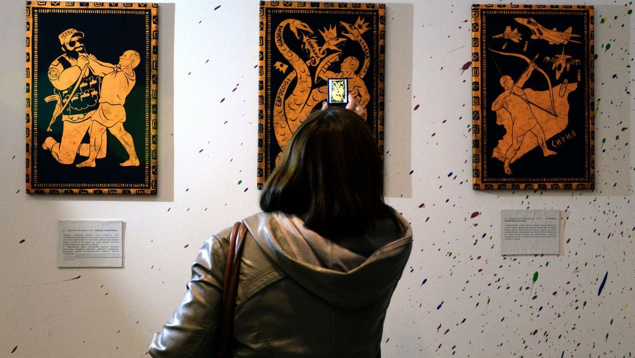 Happy birthday Putin! Here are paintings of you as Hercules