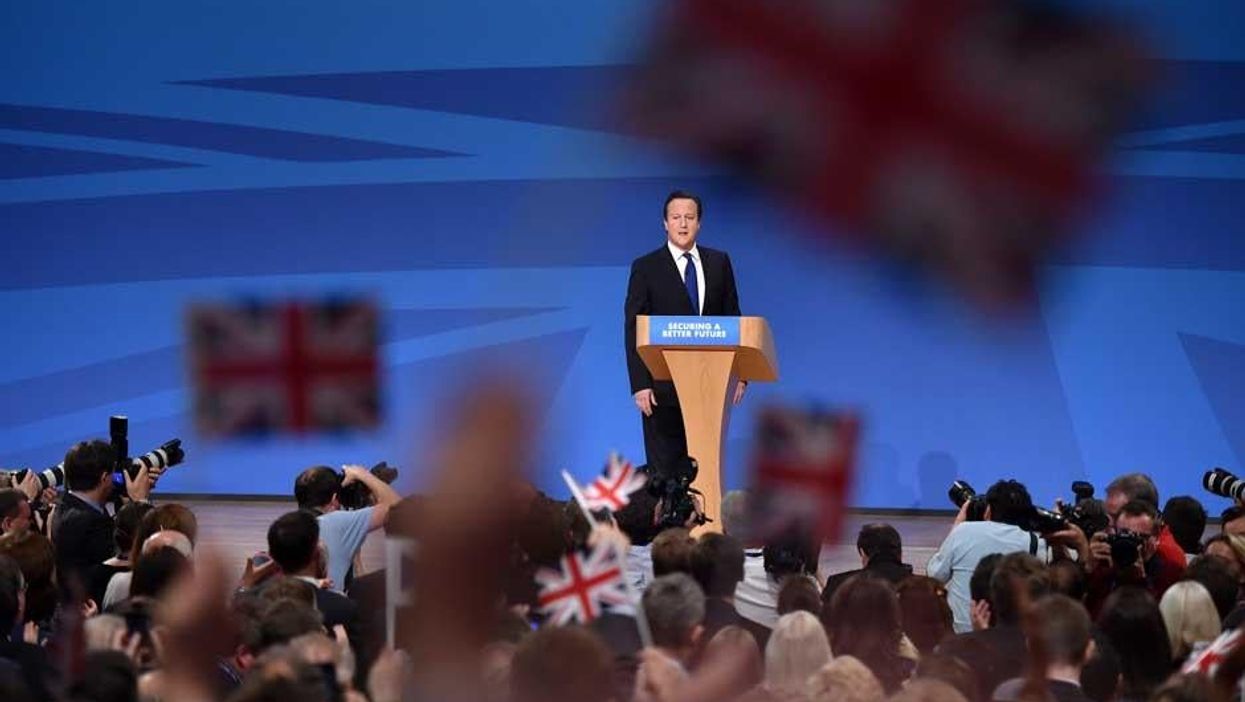 David Cameron accidentally says he resents the poor
