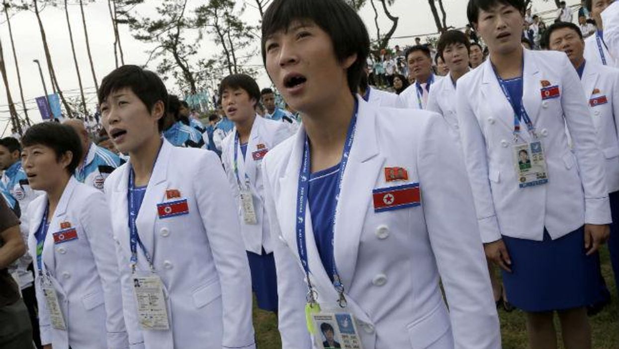 North Korean athletes at Asian Games are longing for Kim Jong-un