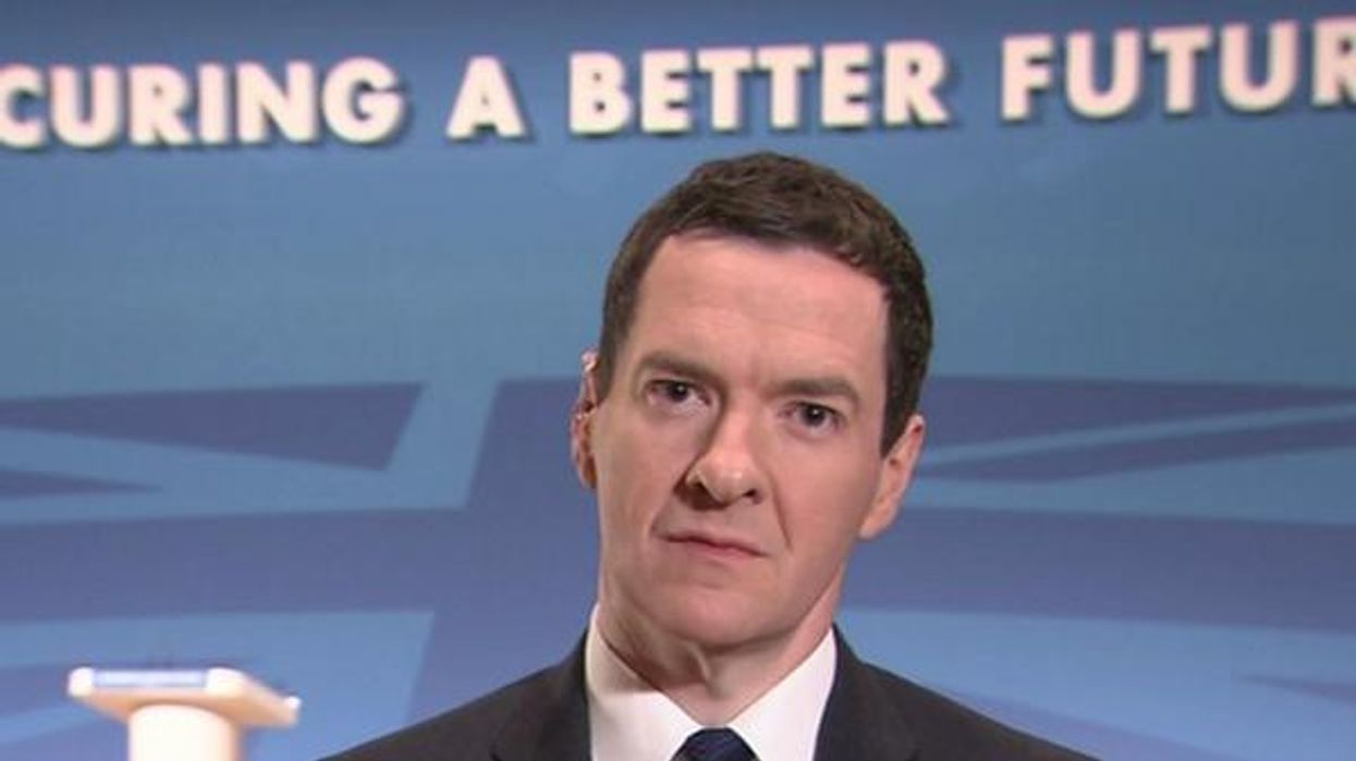 What a difference a year makes! Chancellor flaunts slimline figure