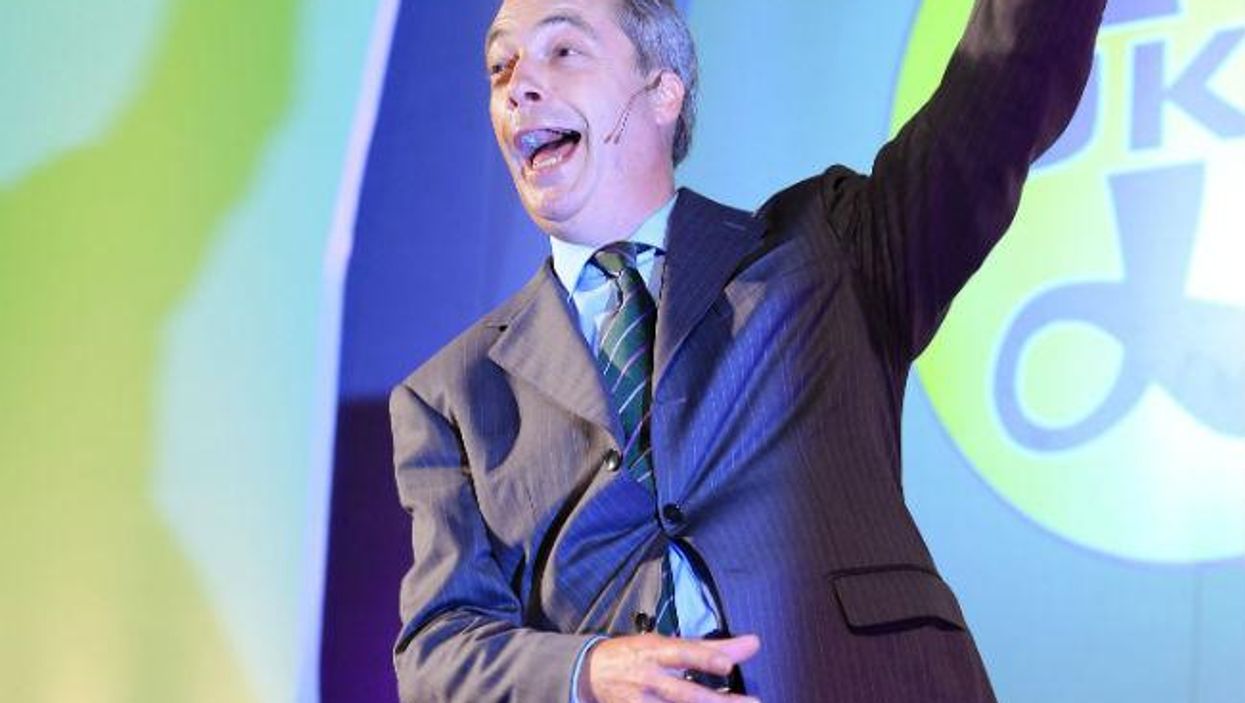 Nigel Farage's speech makes more sense when you only read his notes