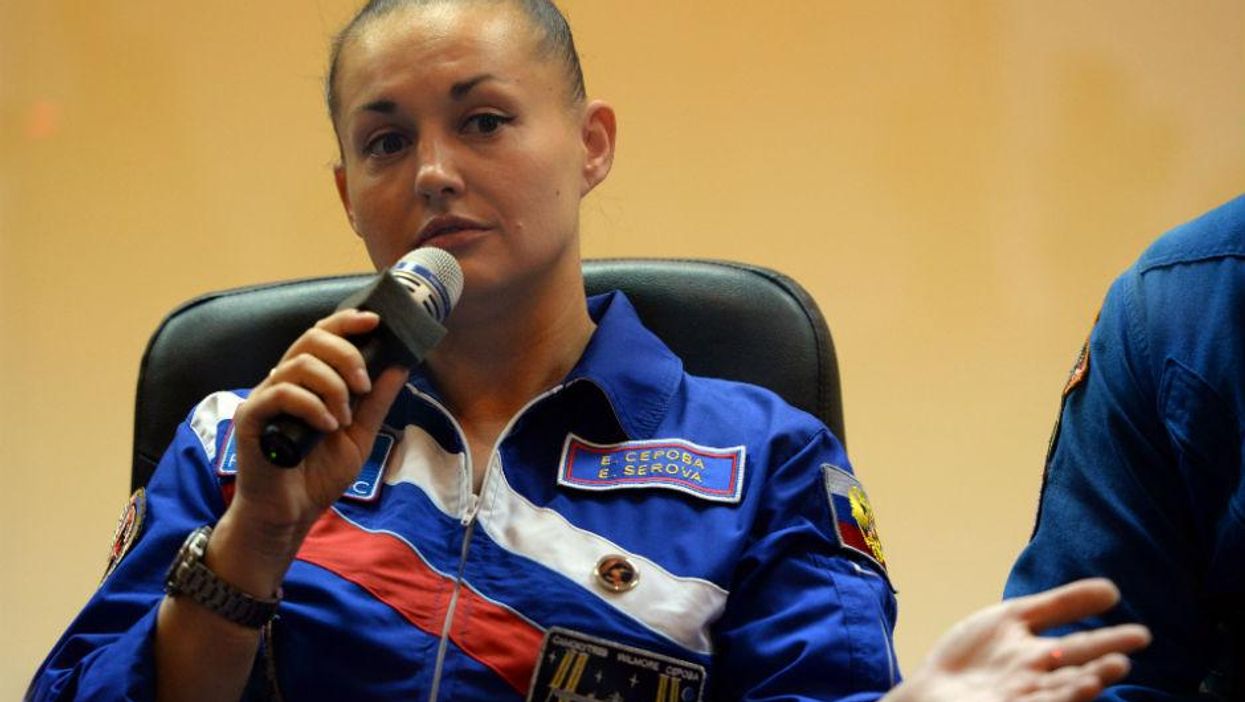 Not enough that woman is cosmonaut, journalists need to ask about her hair