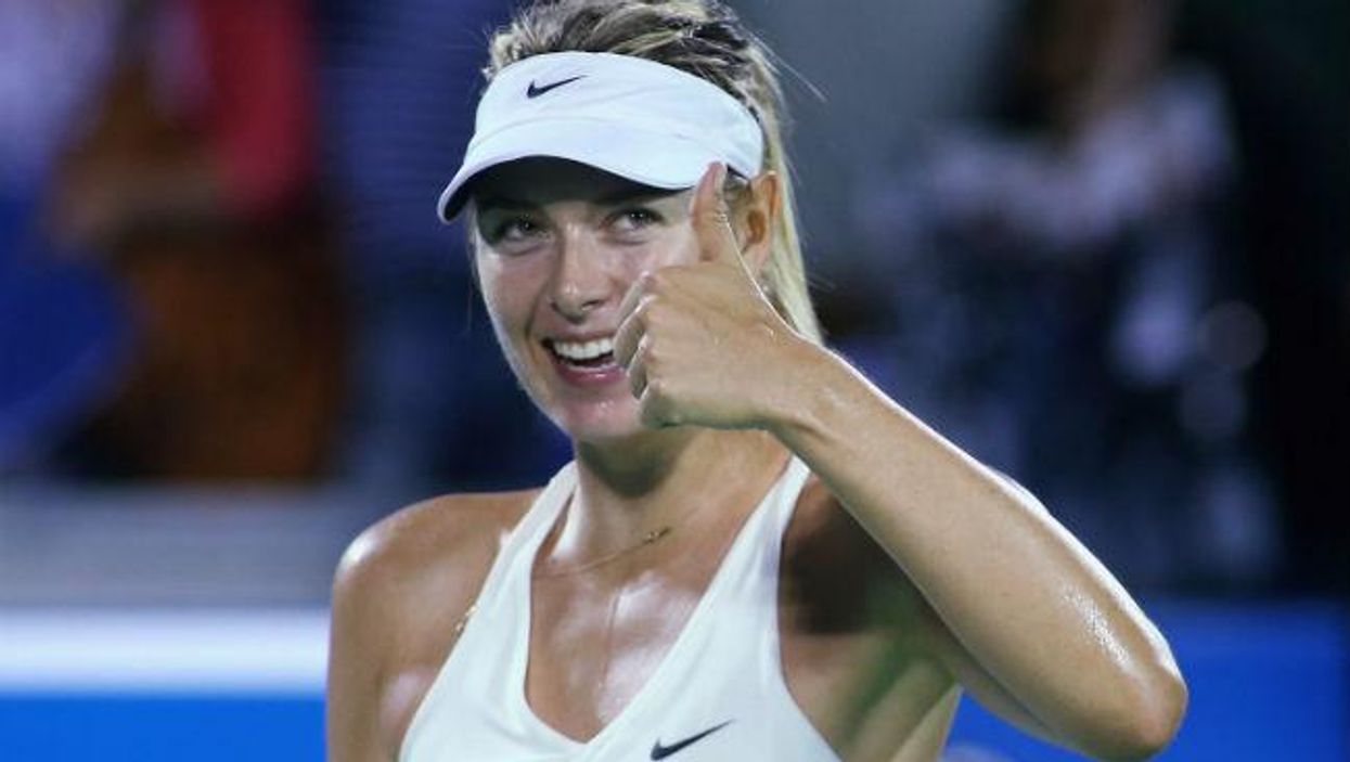 Why Maria Sharapova can be a bit creepy sometimes