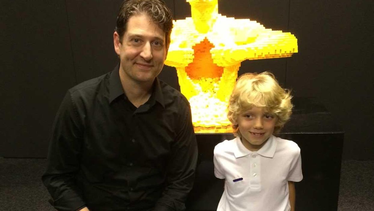We sent an eight-year-old to check out the new Lego exhibition