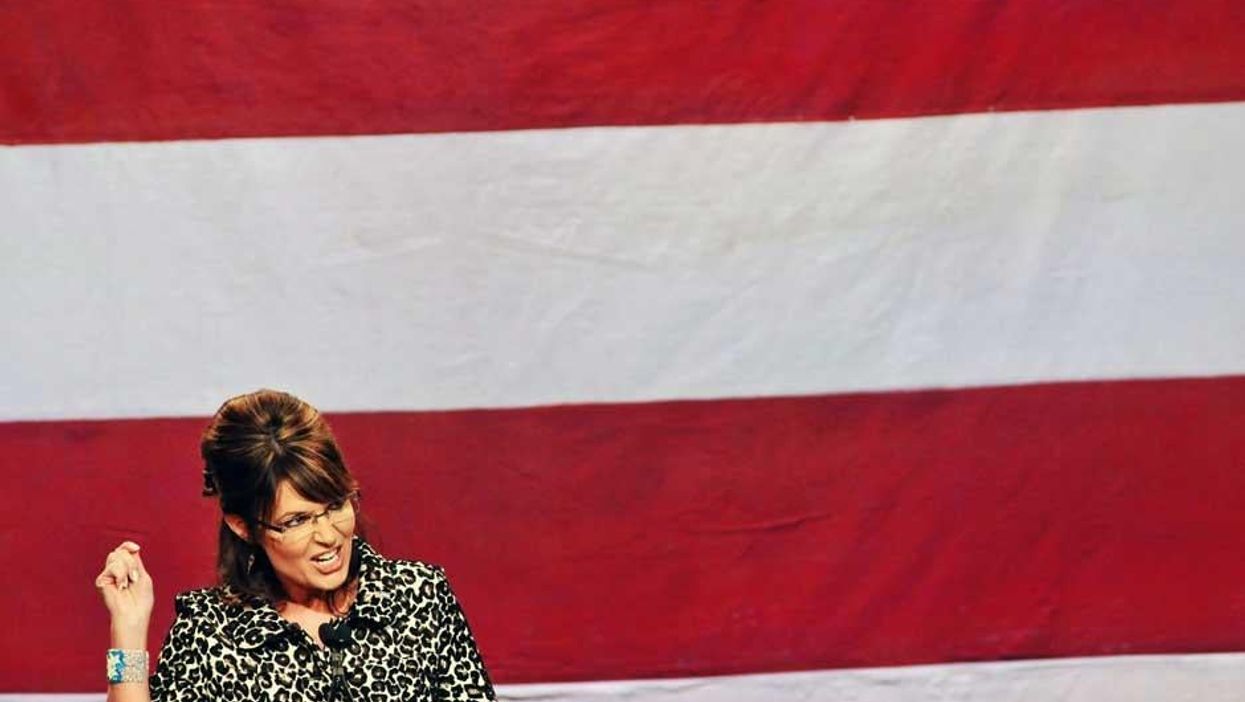Things with Sarah Palin have taken another turn for the weird