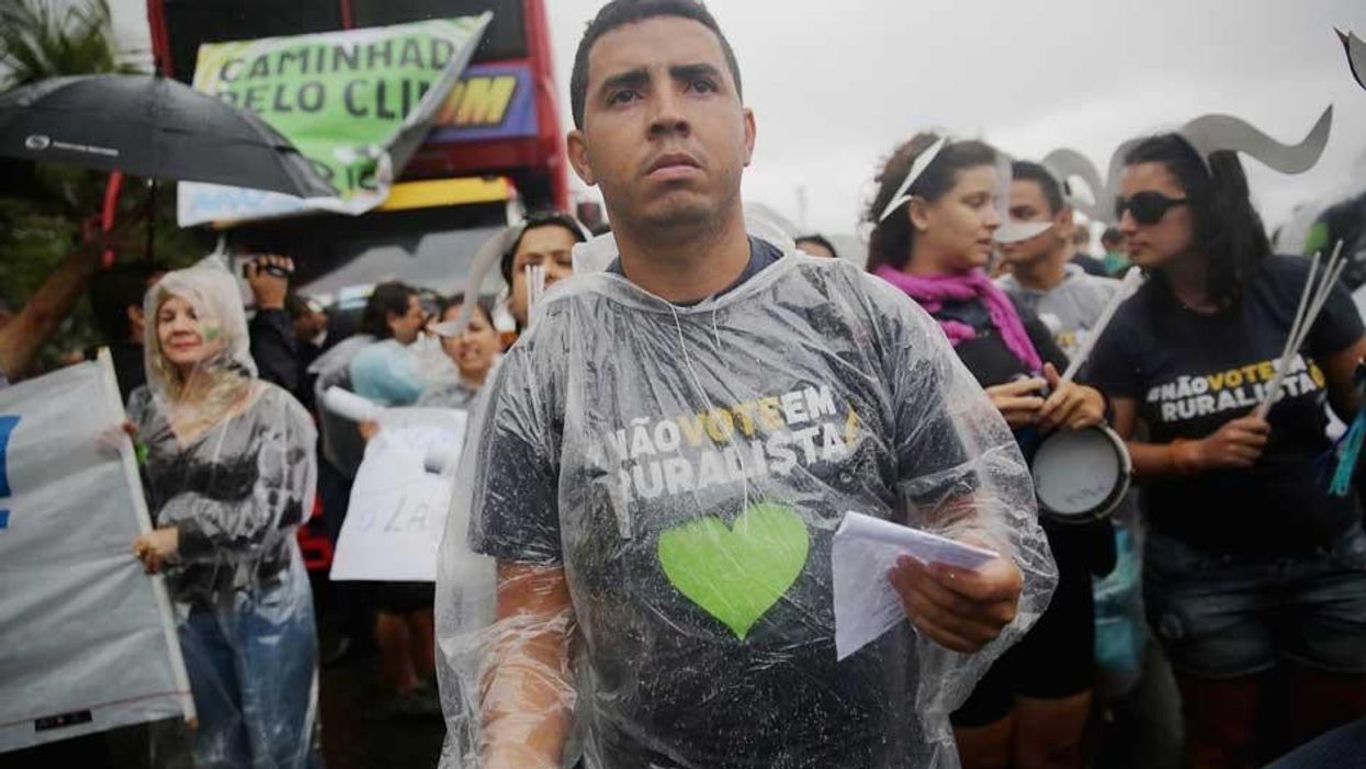 In pictures: the world takes to the streets for the People's Climate March
